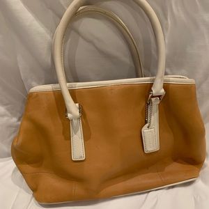 Coach Leather tote